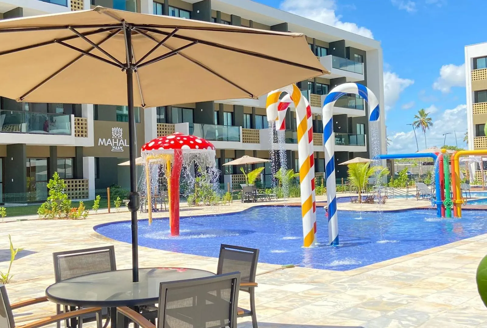 Flat Manabeach06 Com Vista Para Piscina Muro Alto Pôrto das Galinhas Brezilya