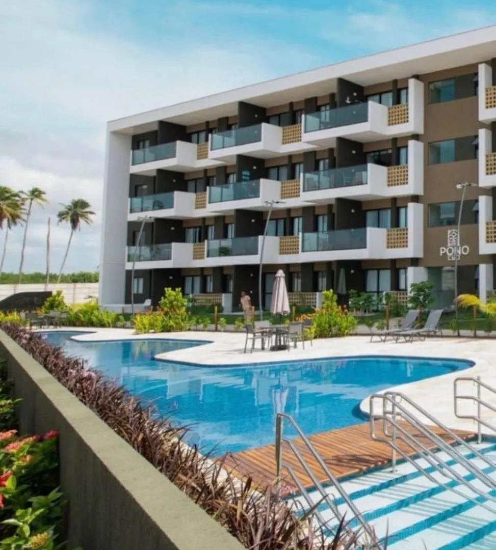Daire Flat Manabeach06 Com Vista Para Piscina Muro Alto Pôrto das Galinhas