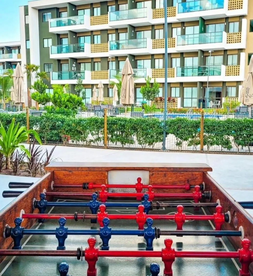 Daire Flat Manabeach06 Com Vista Para Piscina Muro Alto Pôrto das Galinhas Brezilya