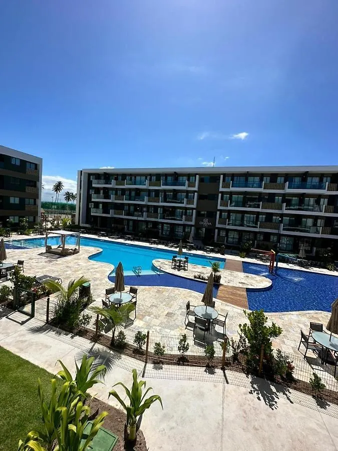 Flat Manabeach06 Com Vista Para Piscina Muro Alto Pôrto das Galinhas Apartamento