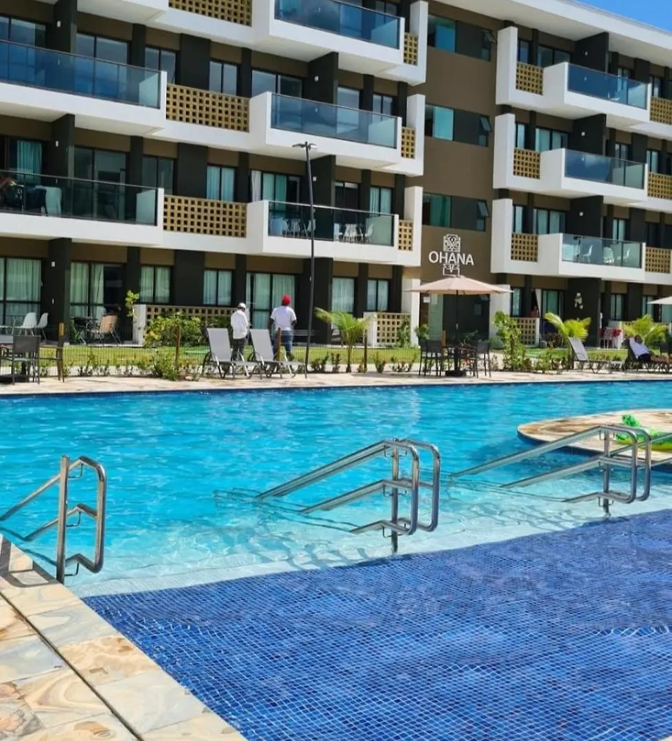 Flat Manabeach06 Com Vista Para Piscina Muro Alto Pôrto das Galinhas