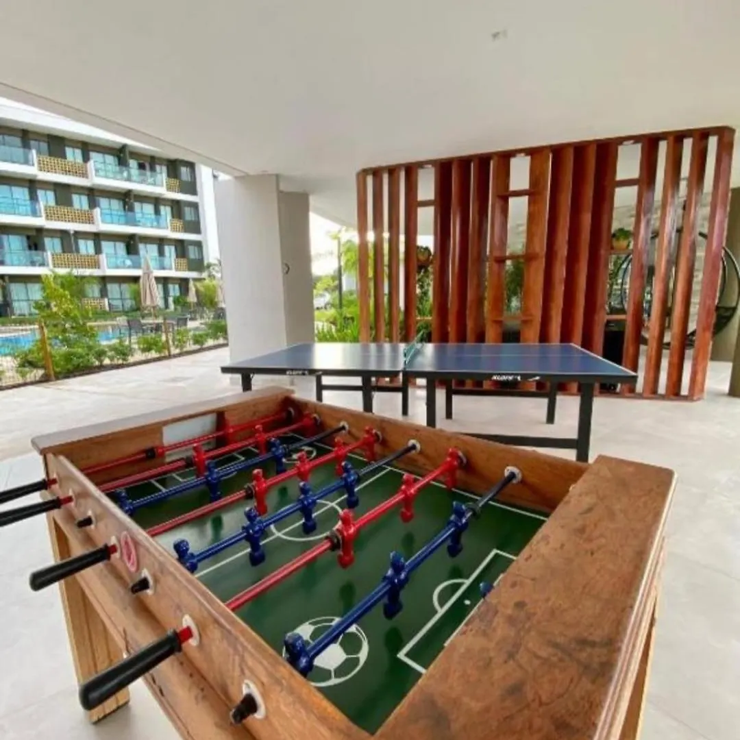 Apartamento Flat Manabeach06 Com Vista Para Piscina Muro Alto Pôrto das Galinhas Brasil