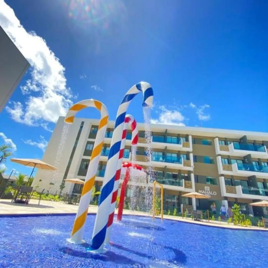 Flat Manabeach06 Com Vista Para Piscina Muro Alto Pôrto das Galinhas Apartamento